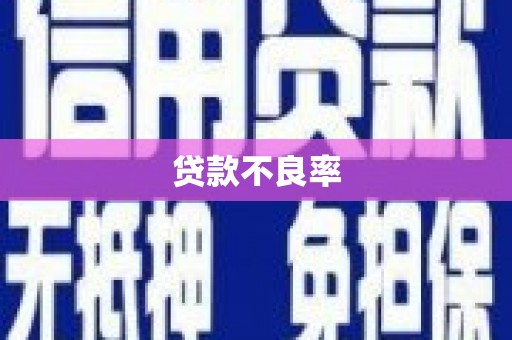 湾仔区贷款不良率
