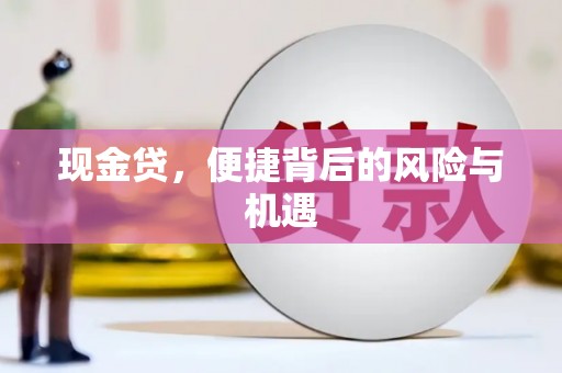 湾仔区现金贷，便捷背后的风险与机遇