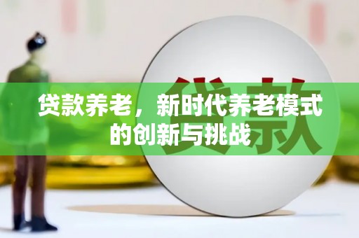 湾仔区贷款养老，新时代养老模式的创新与挑战