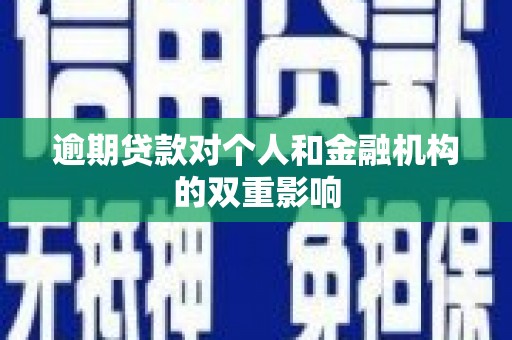 湾仔区逾期贷款对个人和金融机构的双重影响