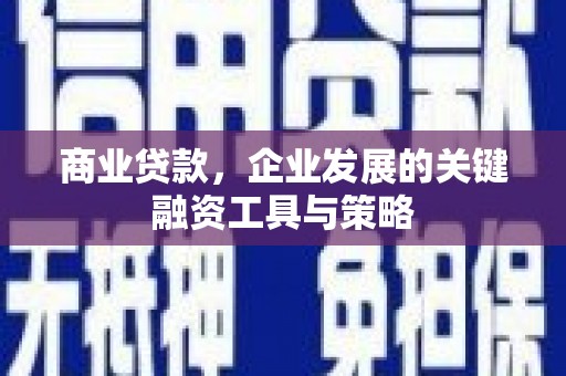 湾仔区商业贷款，企业发展的关键融资工具与策略