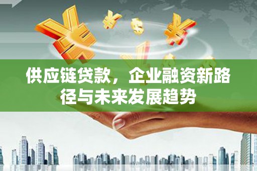 湾仔区供应链贷款，企业融资新路径与未来发展趋势