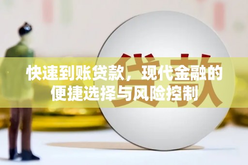 湾仔区快速到账贷款，现代金融的便捷选择与风险控制