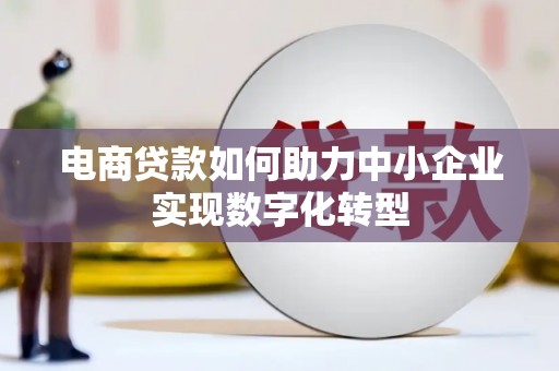 湾仔区电商贷款如何助力中小企业实现数字化转型