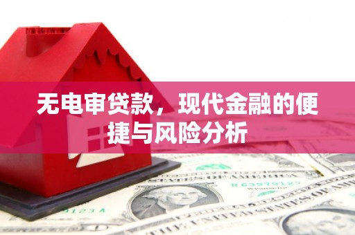 湾仔区无电审贷款，现代金融的便捷与风险分析
