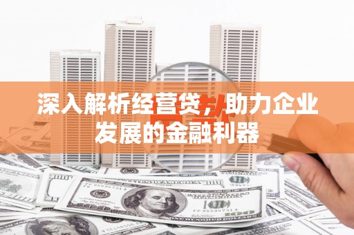 湾仔区深入解析经营贷，助力企业发展的金融利器