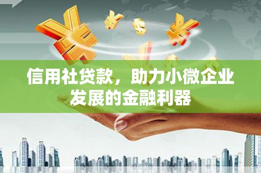 湾仔区信用社贷款，助力小微企业发展的金融利器