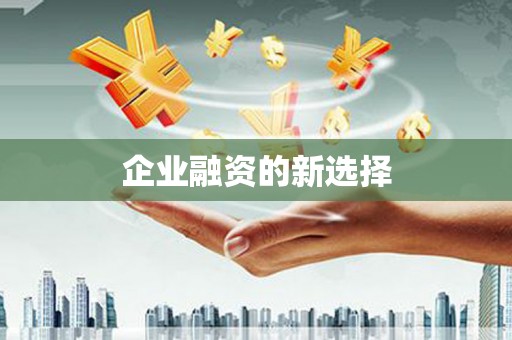 湾仔区企业融资的新选择