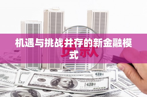 湾仔区机遇与挑战并存的新金融模式