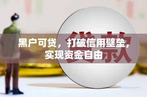 湾仔区黑户可贷，打破信用壁垒，实现资金自由