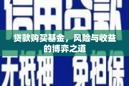 湾仔区贷款购买基金，风险与收益的博弈之道
