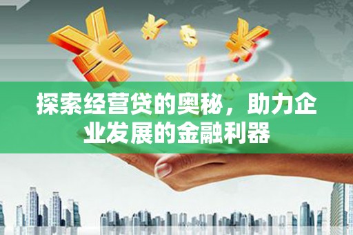 湾仔区探索经营贷的奥秘，助力企业发展的金融利器