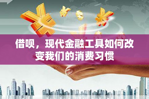 湾仔区借呗，现代金融工具如何改变我们的消费习惯