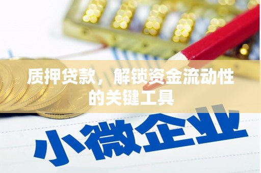 湾仔区质押贷款，解锁资金流动性的关键工具
