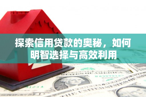 湾仔区探索信用贷款的奥秘，如何明智选择与高效利用