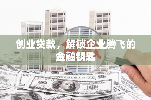 湾仔区创业贷款，解锁企业腾飞的金融钥匙