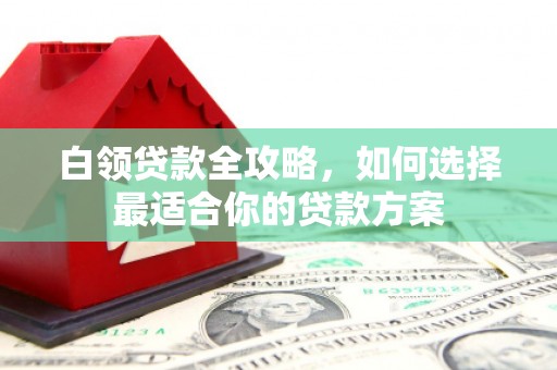 湾仔区白领贷款全攻略，如何选择最适合你的贷款方案