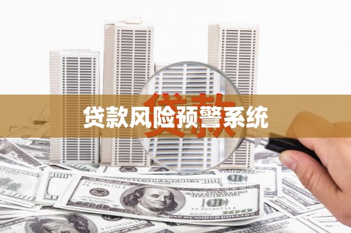 湾仔区贷款风险预警系统